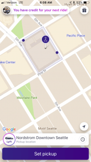 Lyft geolocation