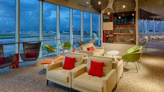 A recent expansion of the Amex Centurion Lounge in Miami has helped with overcrowding.`