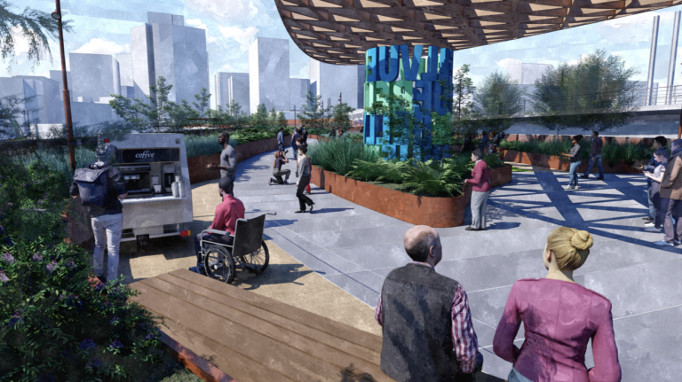 Bellevue Moves Closer to Building Grand Connection Pedestrian Bridge Over I-405