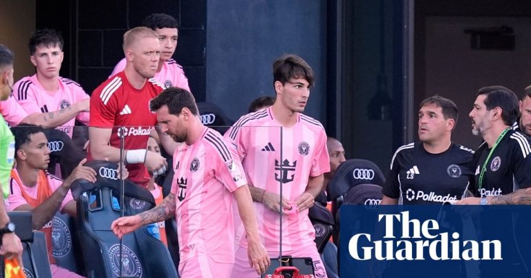 Lionel Messi exits Inter Miami match v Necaxa with injury: ‘He did feel a pull’
