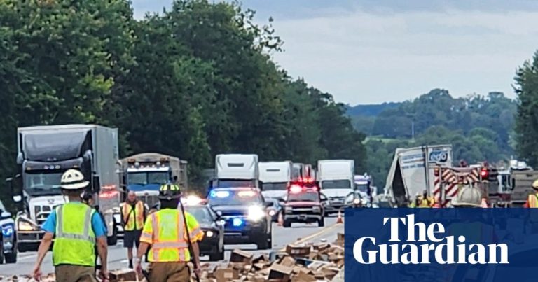 Dizzy with glizzys: hotdog spill on Pennsylvania highway leaves motorists steamed