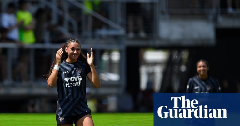 Trinity Rodman bursts into tears after stoppage time winner in injury return