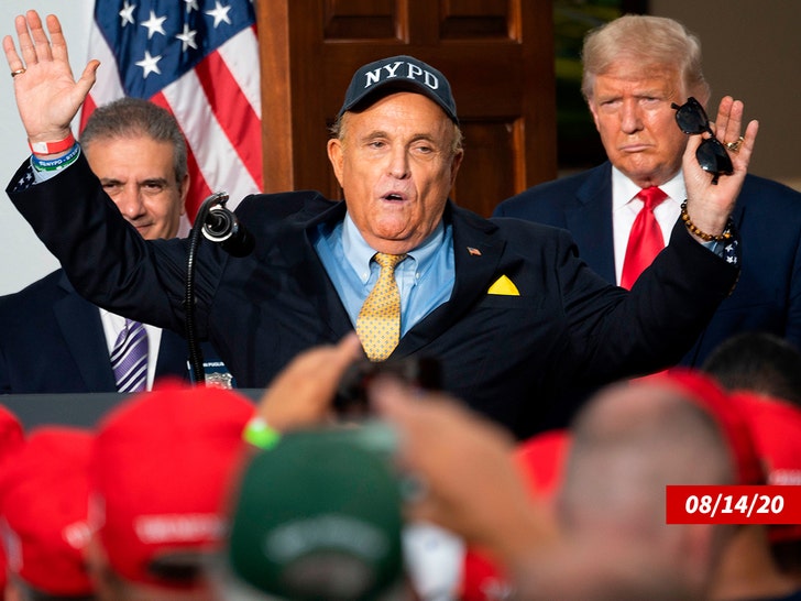 Rudy Giuliani and Donald Trump