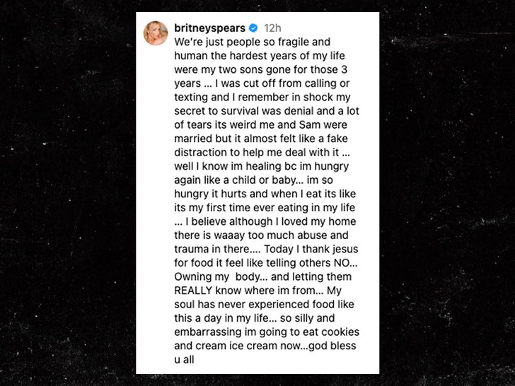 britney spears on sam asghari and kids insta 1