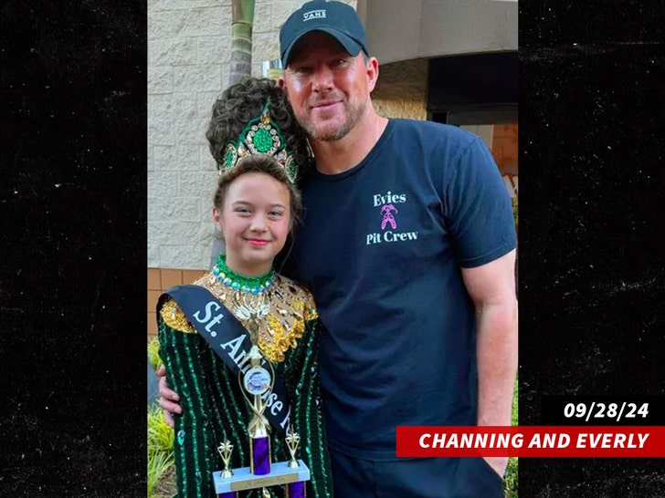 channing tatum and Everly insta 1