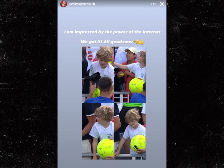 Kamil Majchrzak kid instagram sub