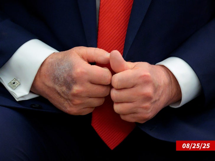 donald trump hand getty sub swipe