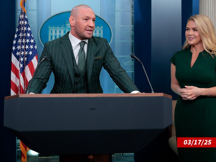 conor mcgregor white house getty