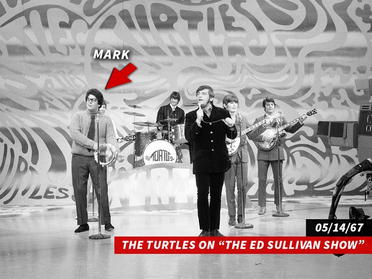 mark volman turtles The Ed Sullivan Show getty