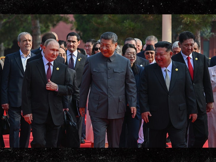 Xi Jinping Kim Jong Un Vladimir Putin getty 1