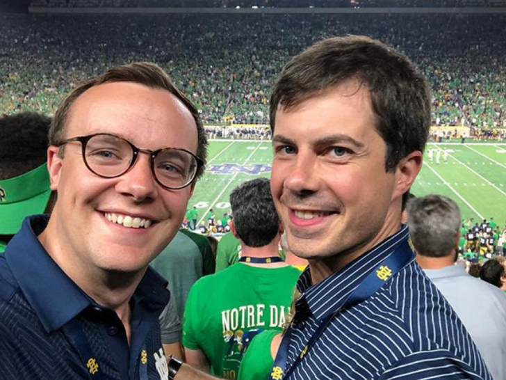 Pete and Chaz Buttigieg