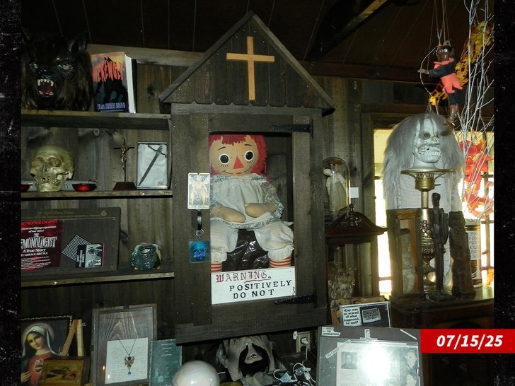 annabelle doll occult museum sub getty swipe