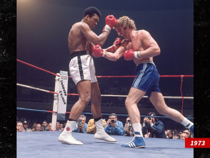 Muhammad Ali fights Joe Bugner  sub getty swipe