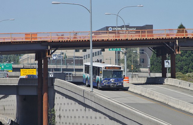 Link construction over I-405