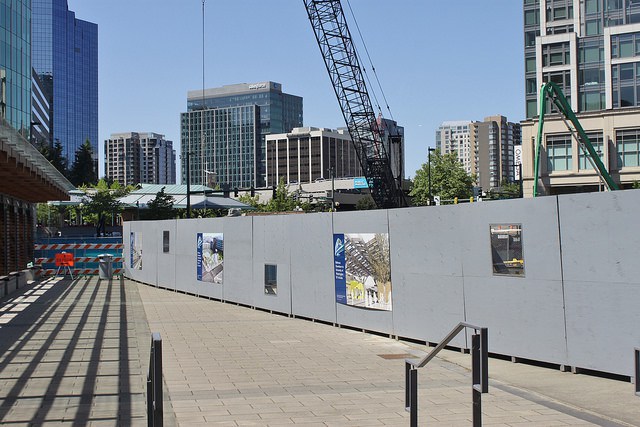 Bellevue City Hall plaza