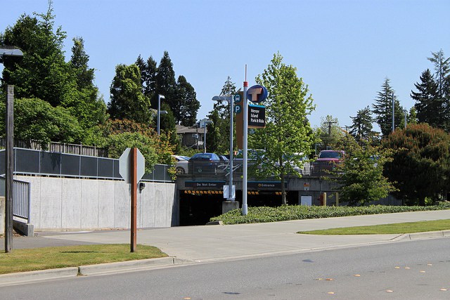 Mercer Island P&R parking garage